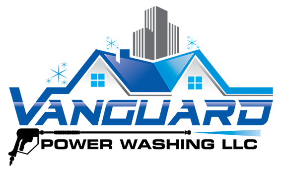 Vanguard Power Washing Logo