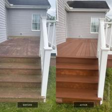 Deck cleaning dover 1